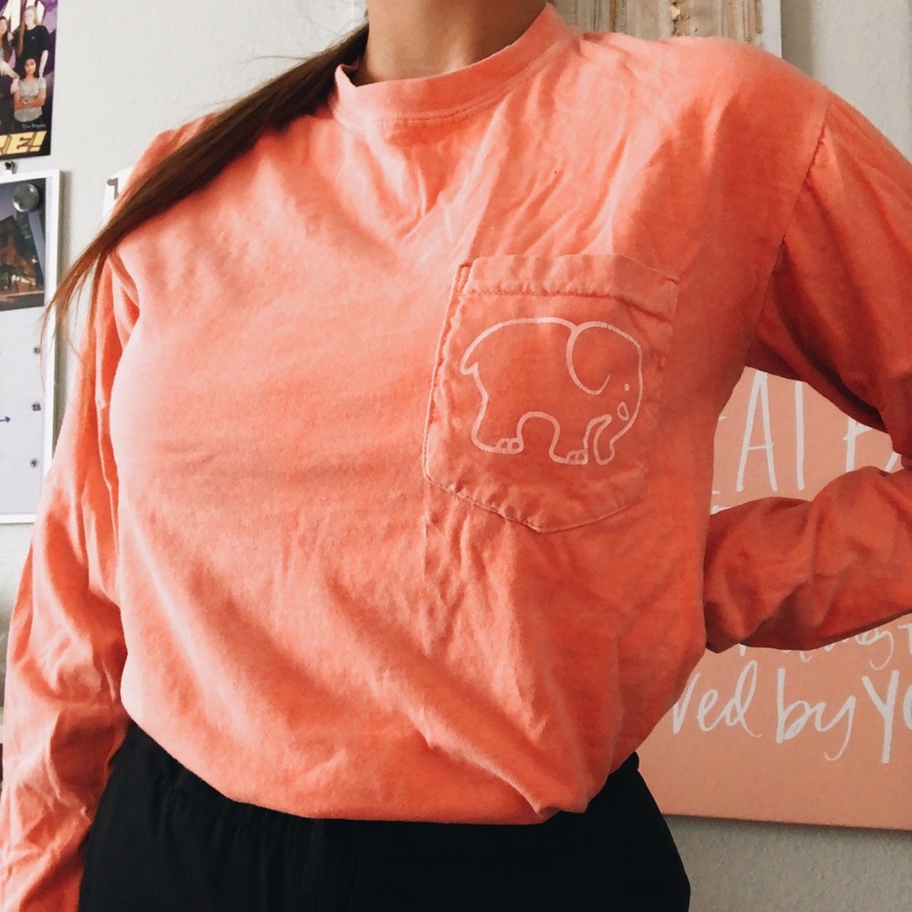 Peach Ivory Ella Top
